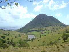 Morne Larcher au sud